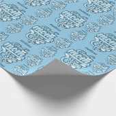 Aangepaste naam "Beste moeder ooit" Cadeaupapier (Hoek)