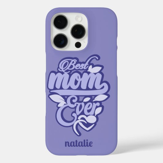 Aangepaste naam "Beste moeder ooit" Case-Mate iPhone Case (Achterkant)