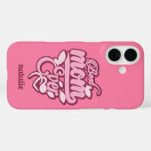 Aangepaste naam "Beste moeder ooit" Case-Mate iPhone Case (Achterkant (horizontaal))