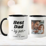 Aangepaste naam Beste pap door par retro cool Mok<br><div class="desc">Score een hole-in-one cadeau voor papa met deze aangepaste naam mok! Retro cool ontwerp voor de beste vader van Par. Swing in stijl op het parcours!</div>