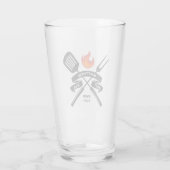 Aangepaste naam beste vader ooit vaders dag glas (Achterkant)