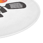 Aangepaste naam beste vader ooit vaders dag snijplank (Hoek)