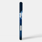 Aangepaste Naam Betoverd Blauw Roos Romantische Bl Case-Mate iPhone Case (Achterkant / Rechts)