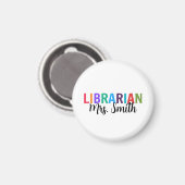 Aangepaste naam bibliothecaris magneet (Voorkant / Achterkant)