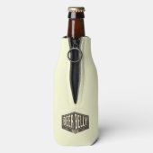 Aangepaste naam bier Belly Brewful Bottle Cooler (Fles Achterkant)