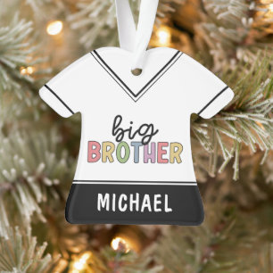 Aangepaste naam Big Brother Cute op maat Ornament