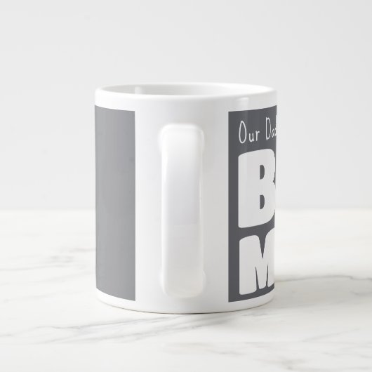 Aangepaste naam Big Mok Grey C19 Funny Novelty (Achterkant)