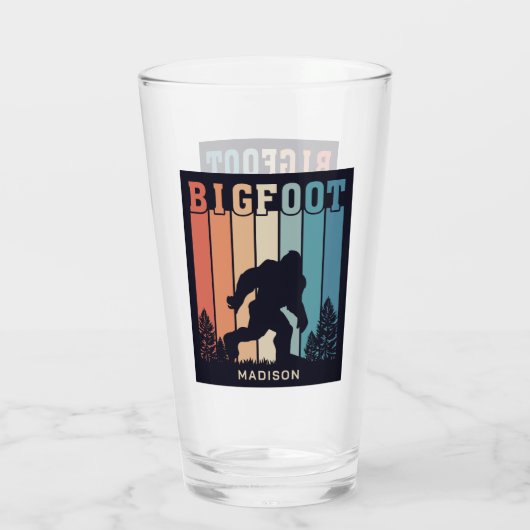 Aangepaste naam Bigfoot Glas (Achterkant)
