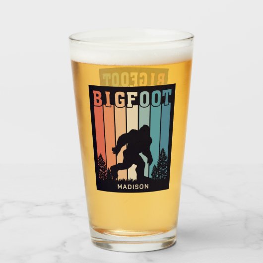 Aangepaste naam Bigfoot Glas (Voorkant gevuld)