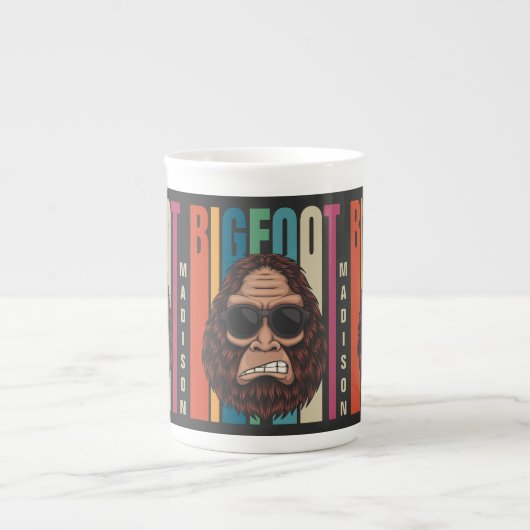 Aangepaste naam Bigfoot Porselein Kop (Voorkant)