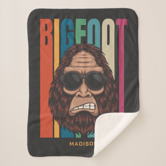 Aangepaste naam Bigfoot Sherpa Deken (Voorkant)