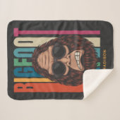 Aangepaste naam Bigfoot Sherpa Deken (Voorkant (horizontaal))