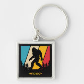 Aangepaste naam Bigfoot Sleutelhanger (Voorkant)