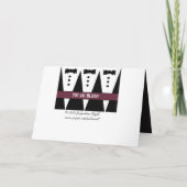 Aangepaste naam Bijbel Drager Uitnodiging (Achterkant)