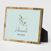 Aangepaste naam Bijbelse betekenis II Plaque Fotoplaat (Zijkant)