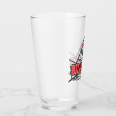 Aangepaste NAAM Billiards 8 Ball Pool Cue Rack Glas (Rechts)