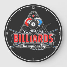 Aangepaste NAAM Billiards 8 Ball Pool Cue Rack