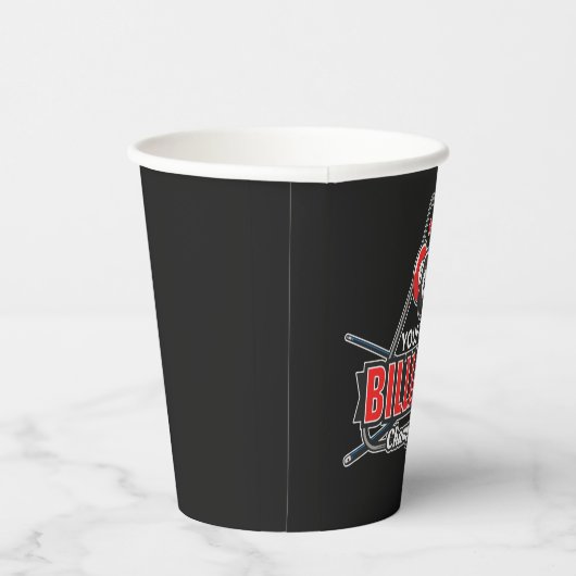 Aangepaste NAAM Billiards 8 Ball Pool Cue Rack Papieren Bekers (Rechts)