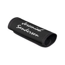 Aangepaste naam BLACK-bagagehandvat Wrap V12