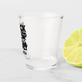 Aangepaste naam "Black Sheep" Shot Glas (Rechts)