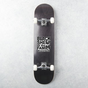Aangepaste naam "Black Sheep" Sticker