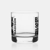 Aangepaste naam "Black Sheep" Whisky Glas (Rechts)