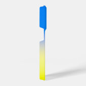 Aangepaste naam: blauw en geel Oekraïne geïnspiree iPhone Hoesje (Rechterkant)