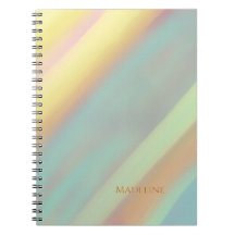 Aangepaste naam blauw groene kuststrand 