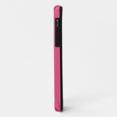 Aangepaste naam blauwe haarkleurige eenhoornroze s Case-Mate iPhone case (Achterkant/links)