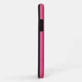 Aangepaste naam blauwe haarkleurige eenhoornroze s Case-Mate iPhone case (Achterkant/rechts)