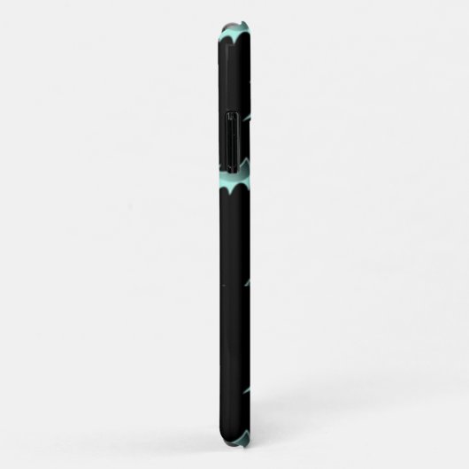 Aangepaste naam blauwe vlekken Case-Mate iPhone case (Achterkant/rechts)