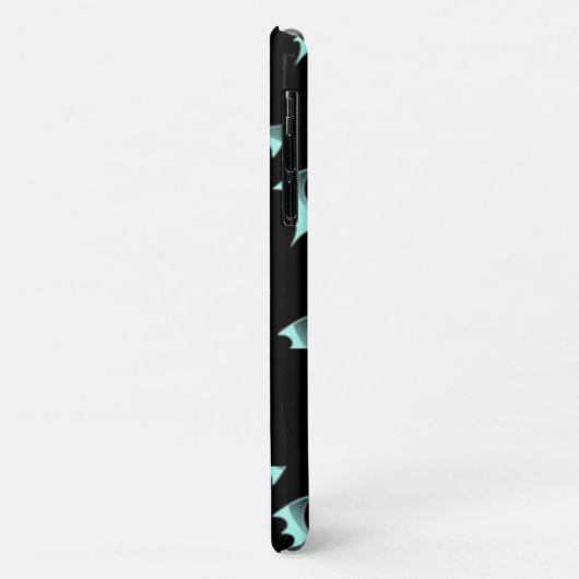 Aangepaste naam blauwe vlekken Case-Mate iPhone case (Achterkant/links)