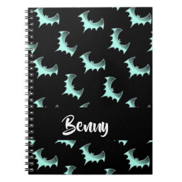 Aangepaste naam blauwe vlekken notitieboek