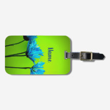 Aangepaste naam Blauwgroen dagen op kalkgroen