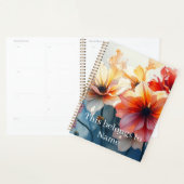 Aangepaste Naam Bloem Planner (Display)