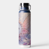 Aangepaste Naam Bloemenfee Thema: Waterfles (Achterkant)