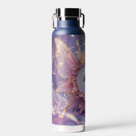 Aangepaste Naam Bloemenfee Thema: Waterfles