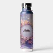 Aangepaste Naam Bloemenfee Thema: Waterfles (Links)