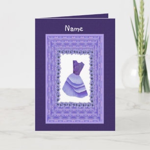 Aangepaste naam - BLOEMENMEISJE Periwinkle Paarse
