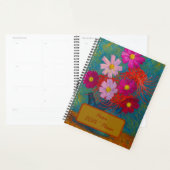 Aangepaste naam bloemenplanner planner (Display)