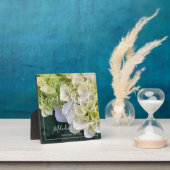 Aangepaste naam bloemrijke Bijbeltekst eeuwige lie Fotoplaat (Insitu)