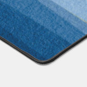 Aangepaste naam Blue Waves Kantoor Decor Deskmat Bureaumat (Hoek)