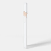 Aangepaste naam Blush Glitter Cute Case-Mate iPhone Case (Achterkant / Rechts)