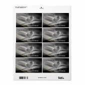 Aangepaste naam boek liefhebbers boek labels (Full Sheet)