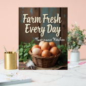 Aangepaste Naam Boerderij Keuken Decor (Huwelijk)