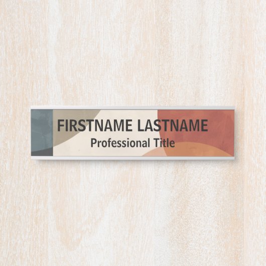 Aangepaste naam Boho Deurbordje (Voorkant)