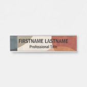 Aangepaste naam Boho Deurbordje (Voorkant)