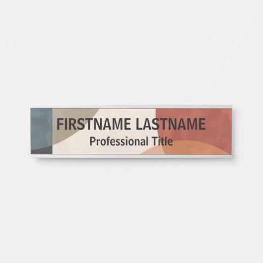 Aangepaste naam Boho Deurbordje (Voorkant)