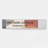 Aangepaste naam Boho Deurbordje (Voorkant)