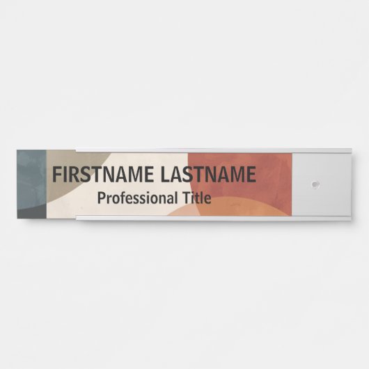 Aangepaste naam Boho Deurbordje (Voorkant)